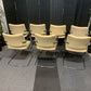 Used Meeting Boardroom Office Chair Cream Leather Boss Design