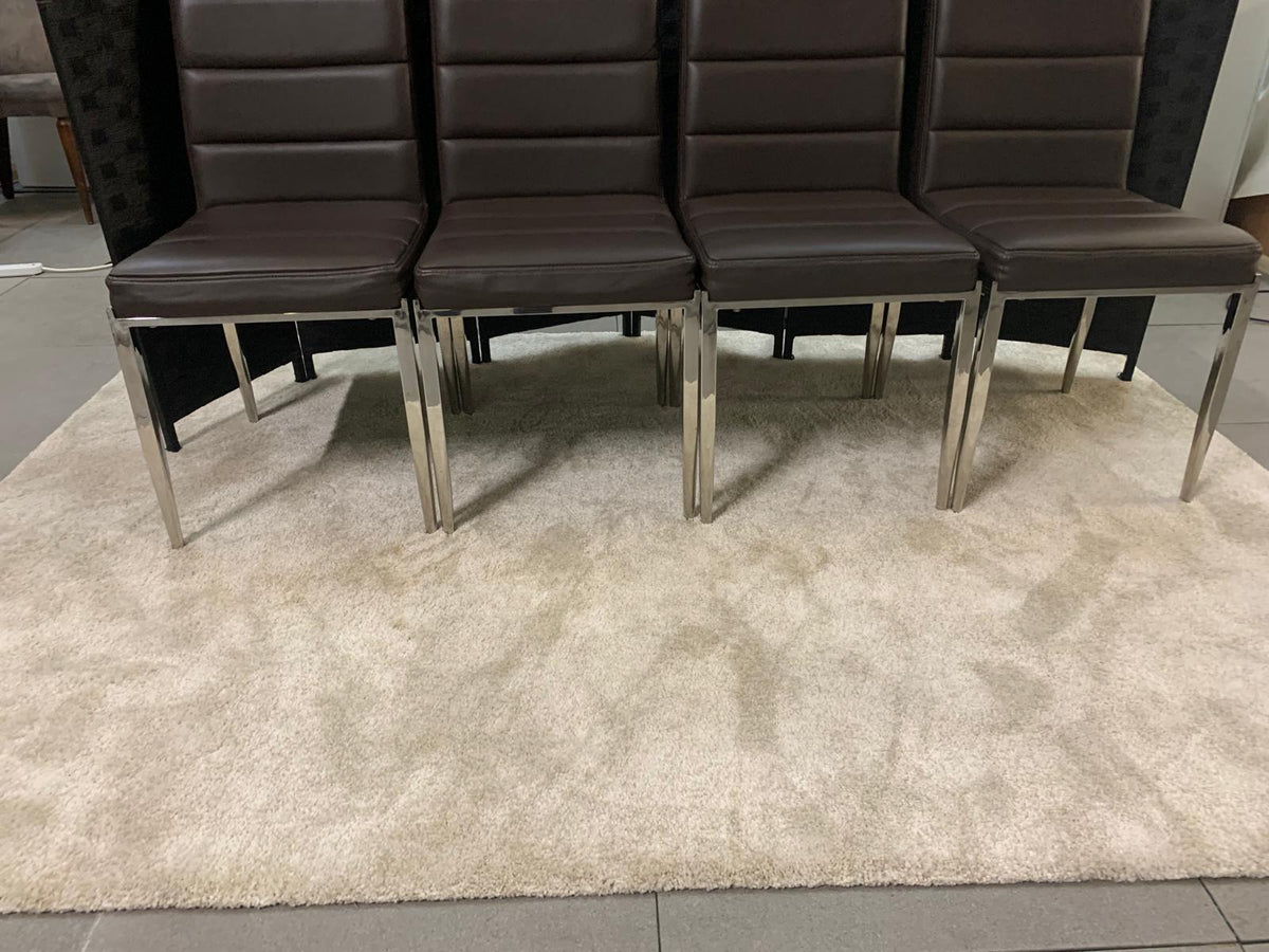 Pre-Owned Faux Leather Dining Chairs (Set of 4)