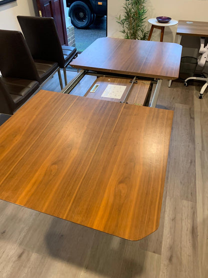 Second Hand Extendable Meeting Table  H 76cm x W 160cm x D 87.5cm Extended Width = 205cm