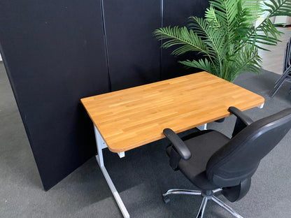 Used desk  office wood finish 120cm x 80cm