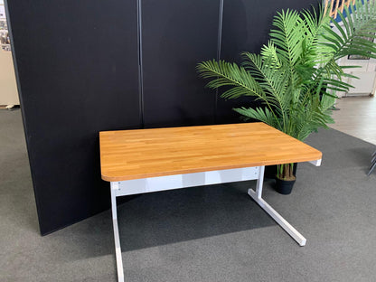 Used desk  office wood finish 120cm x 80cm