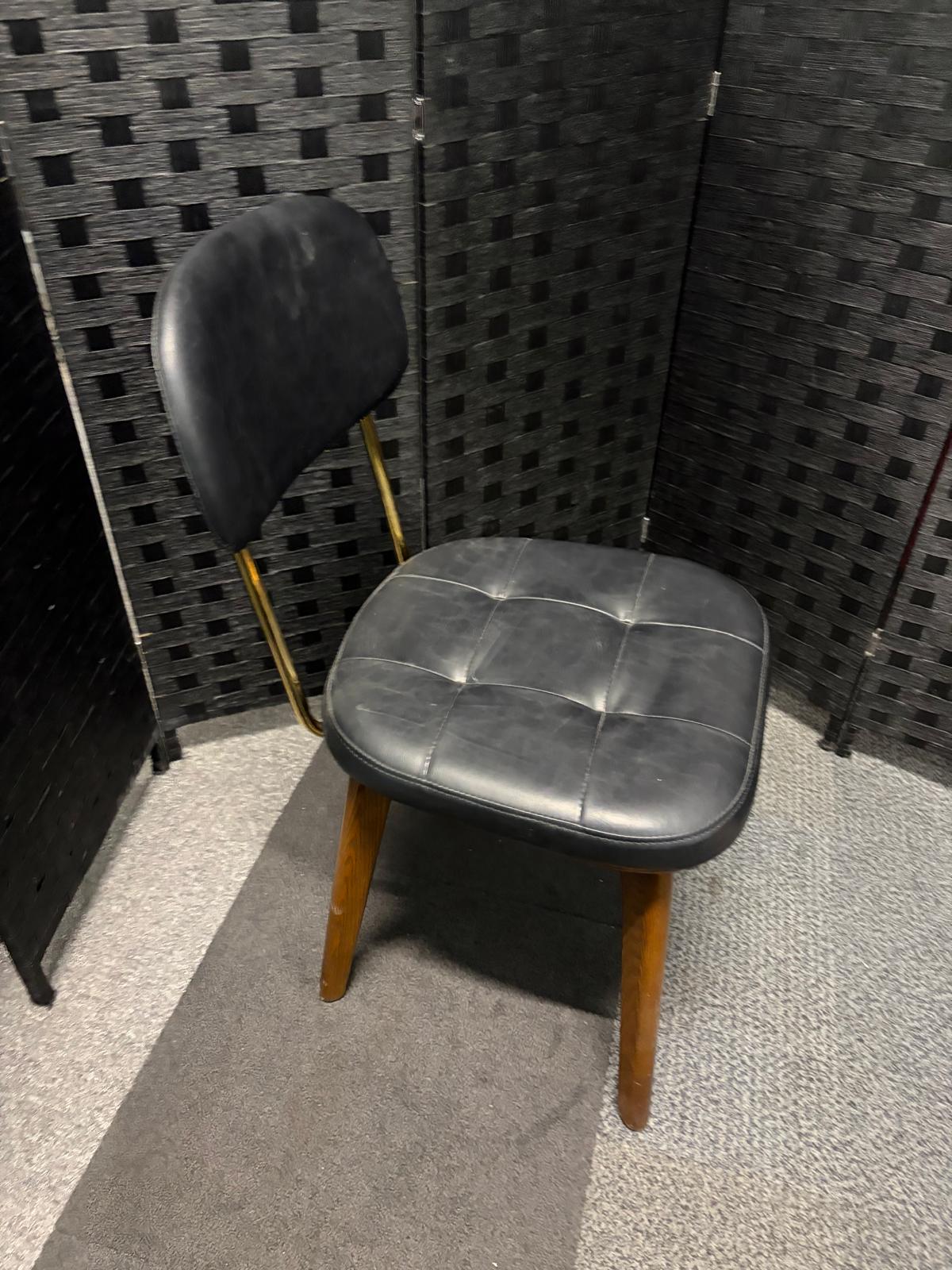Used Utility High Back Dining Chair