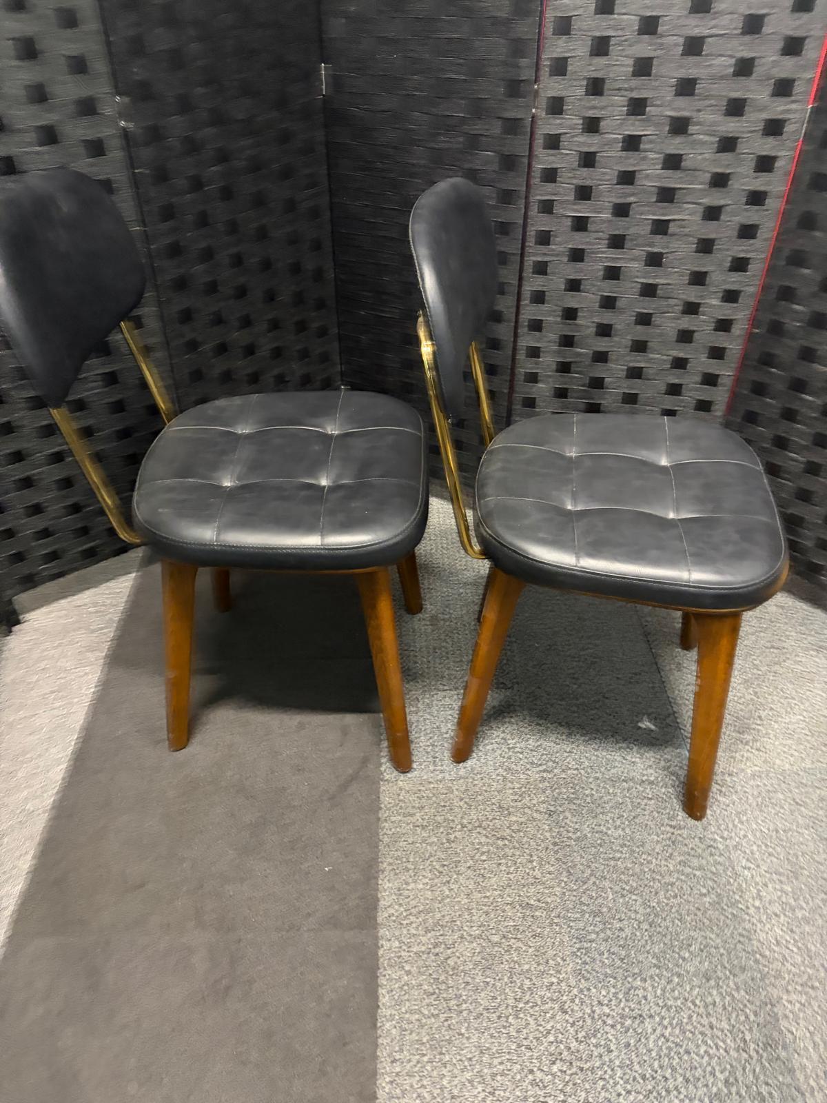 Used Utility High Back Dining Chair