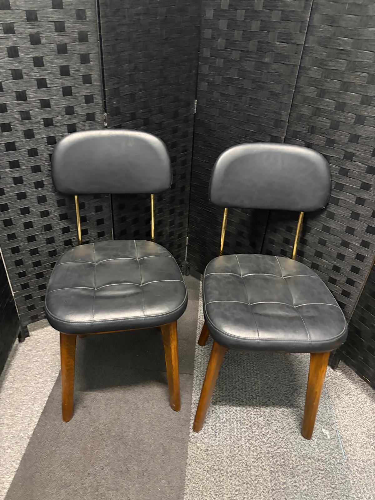 Used Utility High Back Dining Chair