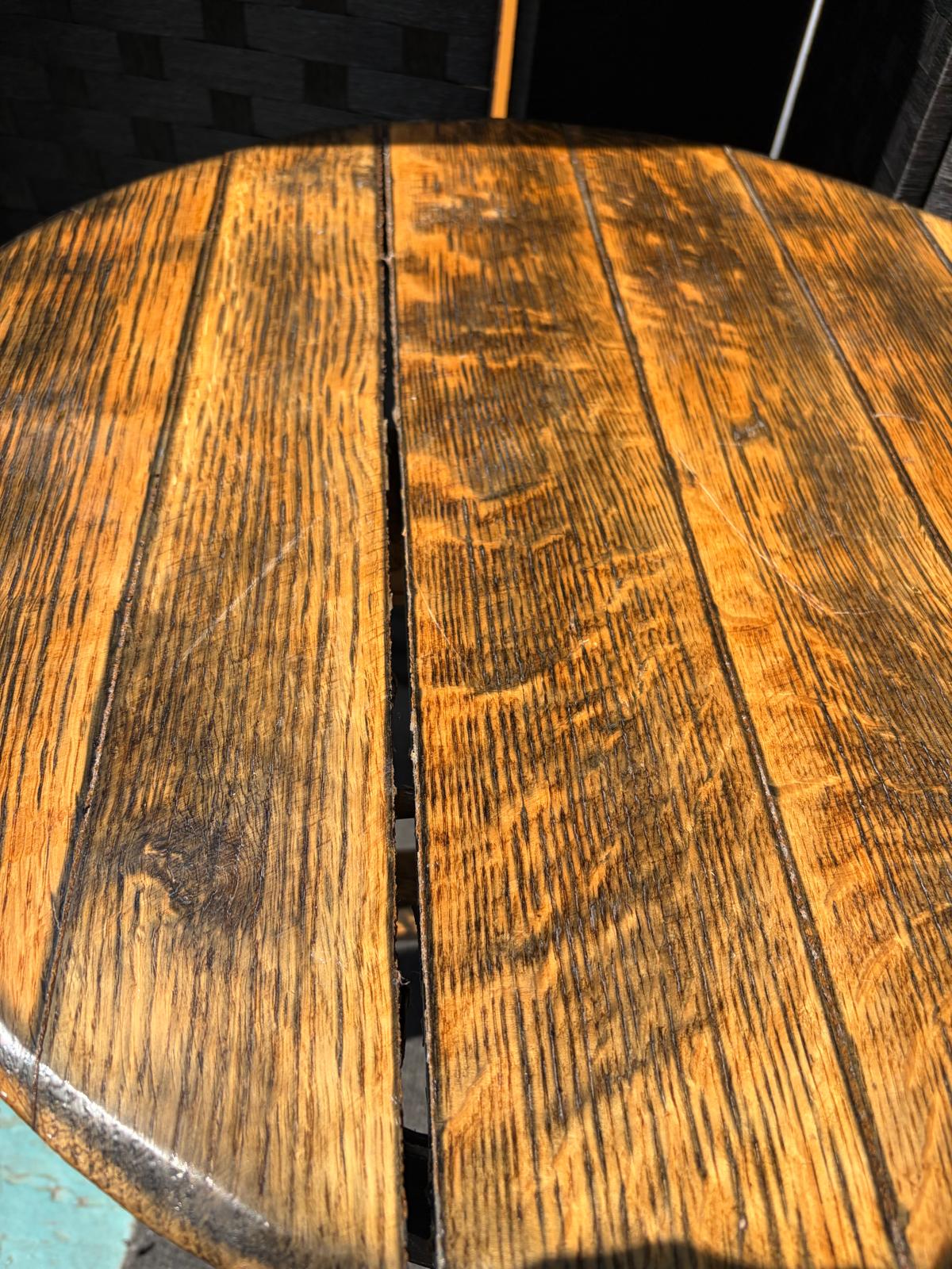 Second hand Rustic Barrel Table