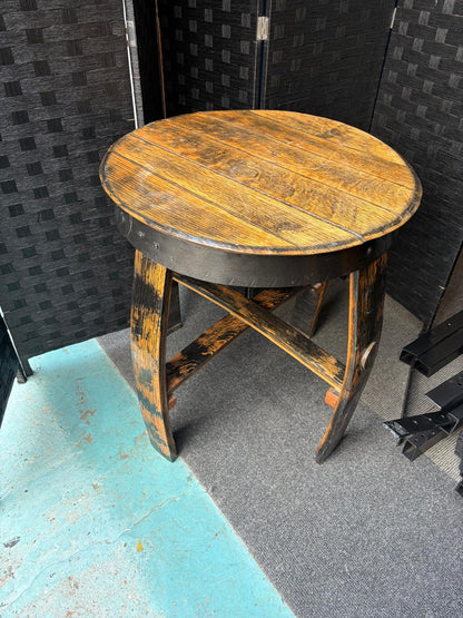 Second hand Rustic Barrel Table