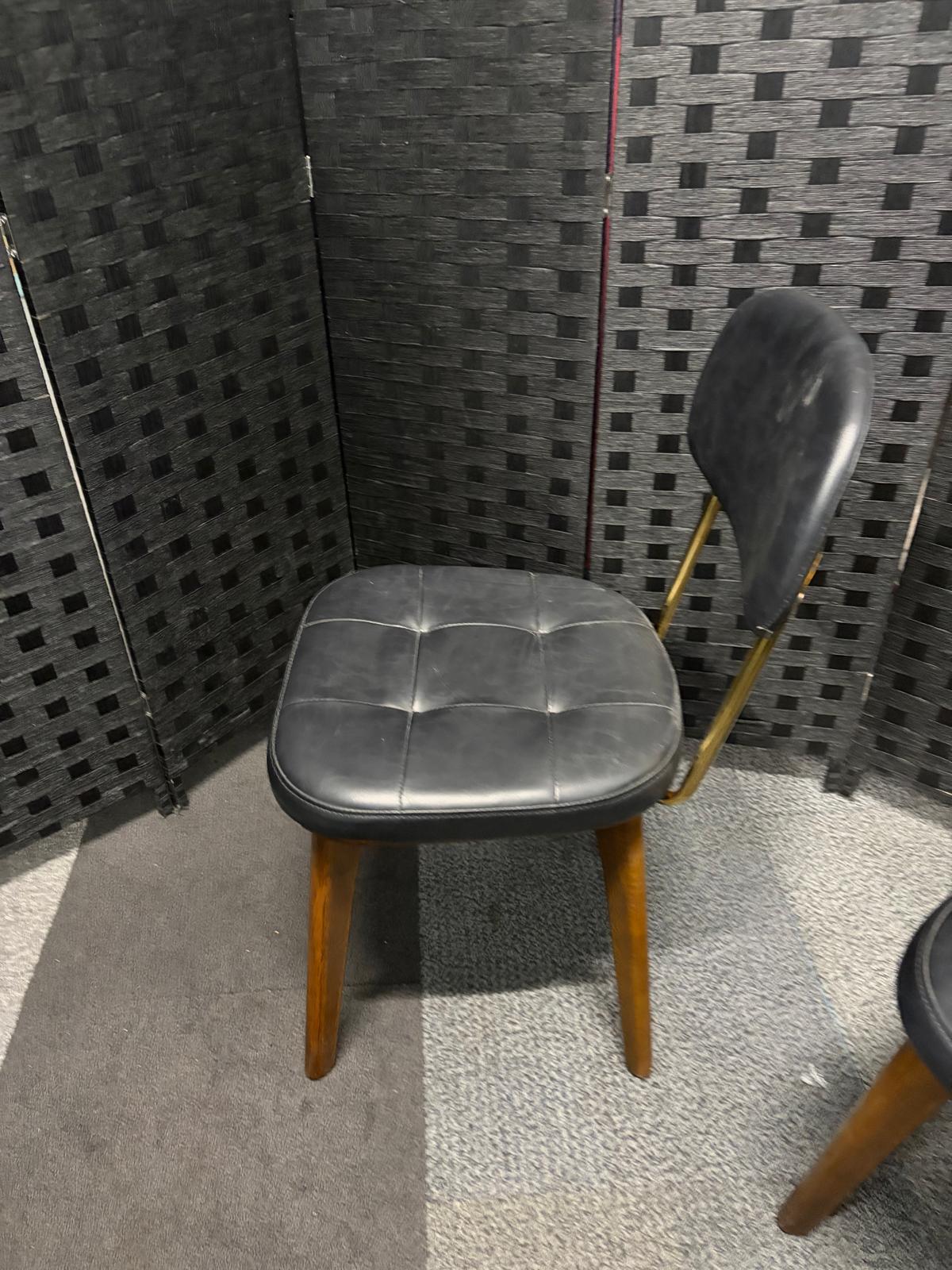 Used Utility High Back Dining Chair