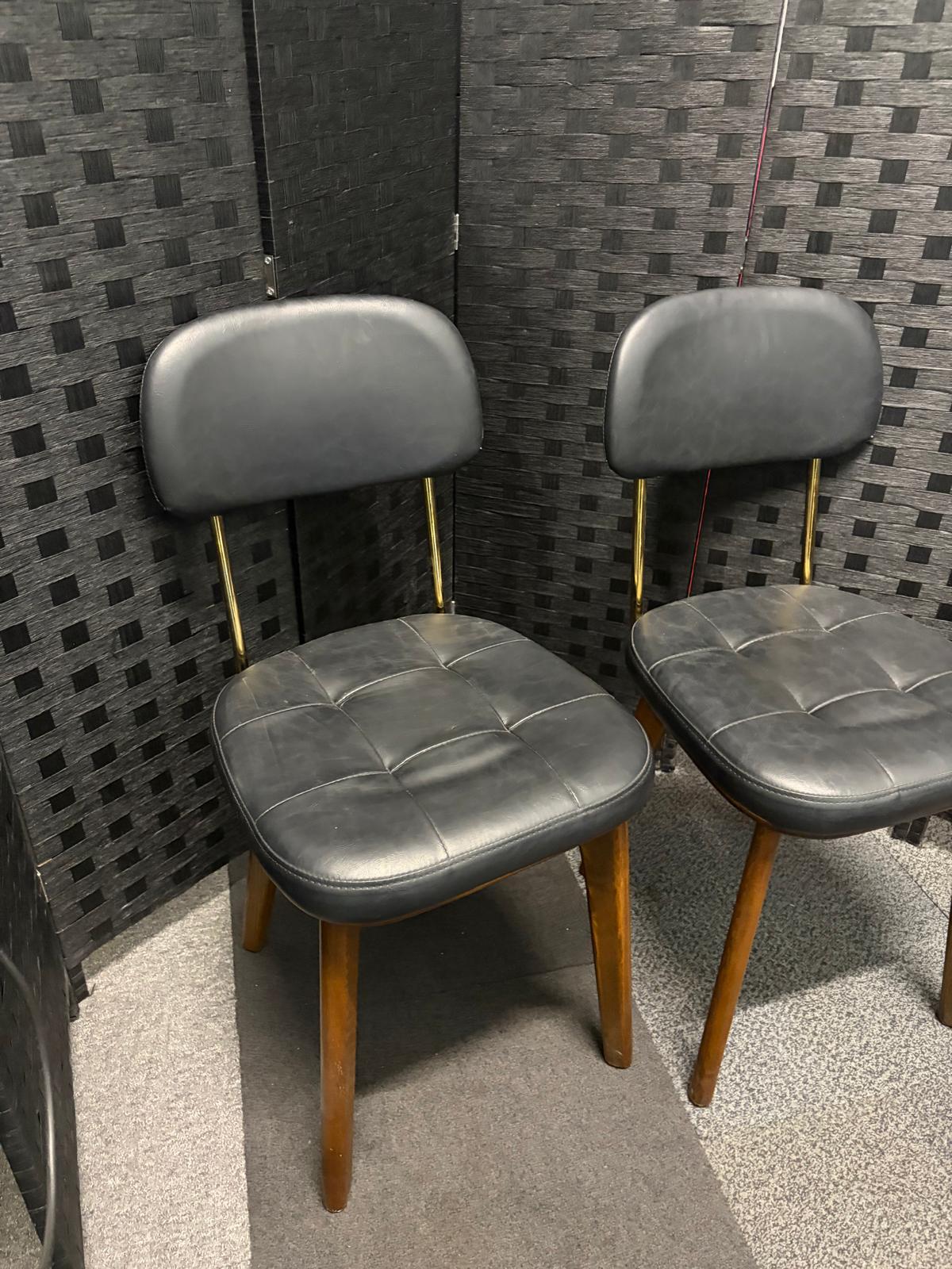 Used Utility High Back Dining Chair