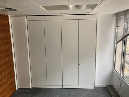 4 door tall double-door office cupboards W240cm H270cm D47cm