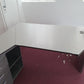 White high quality Techo L-shaped Hexagonal office, home office desks (h 73cm x w 160cm x d 100cm)