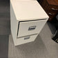 Used Filing Cabinet 2-Drawer  H 67cm x W 41cm x D 40cm