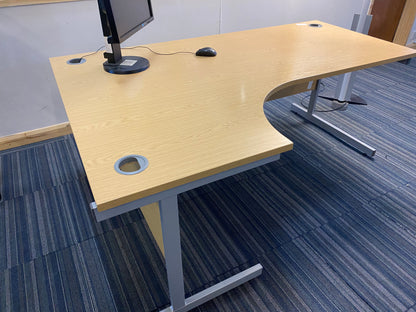 Large Executive L shape 180cm x 120cm x 73cm office