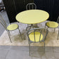 Pre-owned Yellow 80cm Canteen Breakout Table