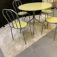 Pre-owned Yellow 80cm Canteen Breakout Table