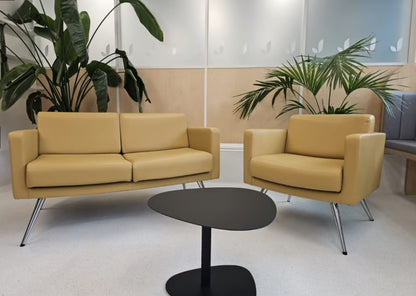 Allermuir Fifty 50 Series single double Sofa square tub Armchair Seating Lounge living room chair L:125cm W:70cm H:63cm