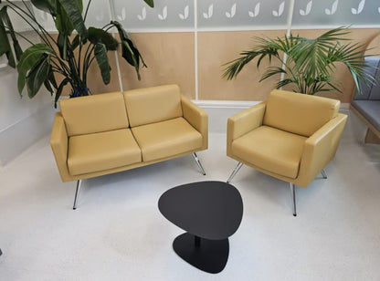 Allermuir Fifty 50 Series single double Sofa square tub Armchair Seating Lounge living room chair L:125cm W:70cm H:63cm