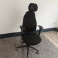 Adjustable ergonomic black desk chair Malmstolen