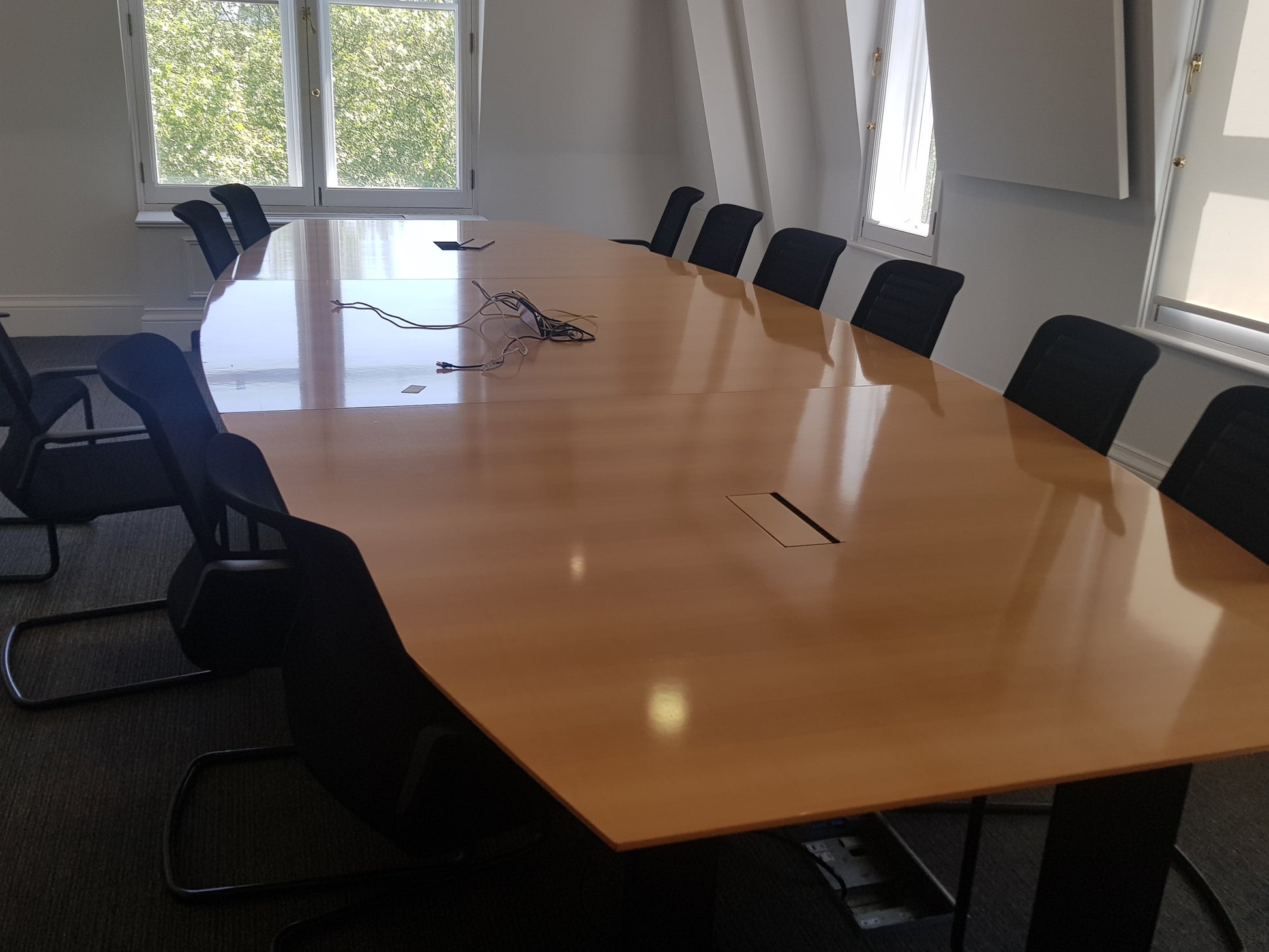 Extra large conference table