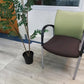 Used Senator Meeting Chair  Fabric Green Black Stackable