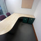 Wood Right Hand Side Office Desk L shape desk 200cm x 160cm x 73cm