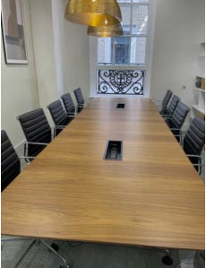 Used Boardroom Table Executive Wood finish 400cm x 120cm