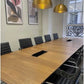 Used Boardroom Table Executive Wood finish 400cm x 120cm