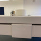 White Six Pod Office Bench Desk