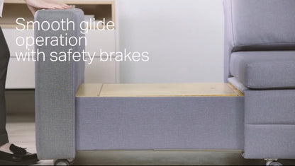 Moby sleepover sofa Couch Reception seating W162cm D85cm