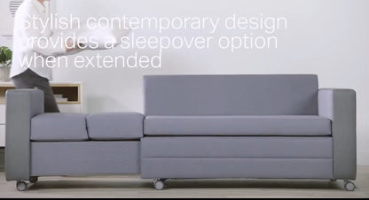 Moby sleepover sofa Couch Reception seating W162cm D85cm