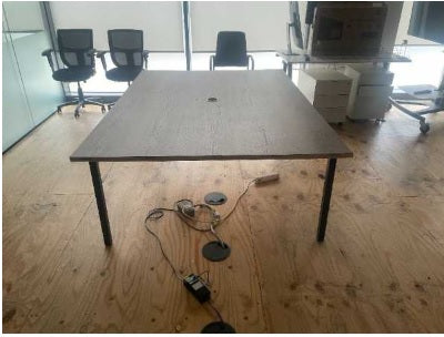 Second Hand Boardroom Conference Office Table  199cm x 145cm