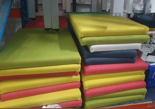 Used Pedestal cushion covers Office Colourful  W 40cm, D 54cm or W 30cm D 54 cm