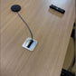 Used Boardroom table  Wood finish 300cm x 120cm cable management