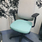 Steelcase Reply Office chair mesh ajustable lumbar Black Grey Desk Torquoise