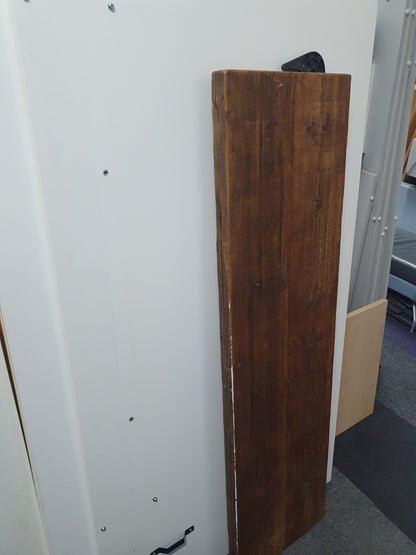 Used Worktop walnut wood dark brown 150cm x 43cm