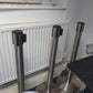 Second hand Used Retractable Strip Belt heavy Duty Steel Que Railing Stand Barrier