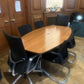 Used Boardroom Office Table wood finish 180cm w x 101cm d x 73cm