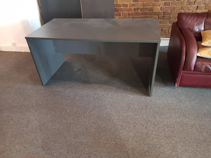 Used Desk Panel legged Office Workstation Table in Shadow Grey 120cm x 60cm x 73cm