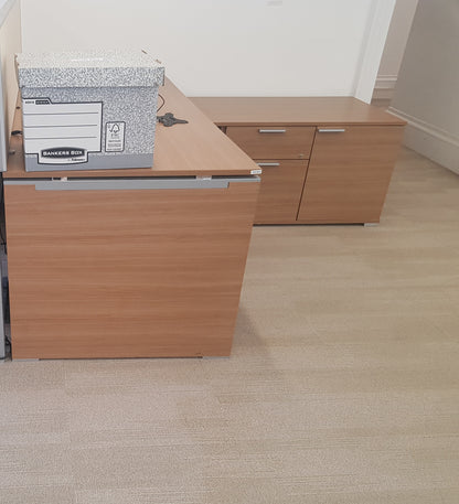 Executive desk set Sideboard, Computer Home High-Quality Storage L shape Corner table