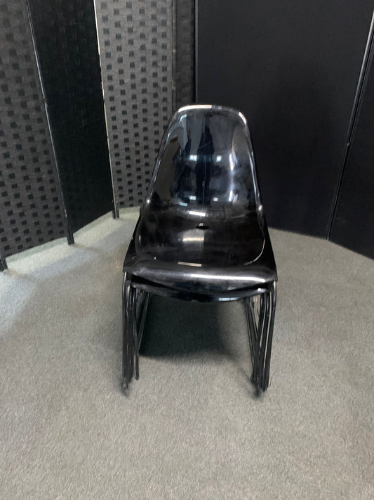 Used Pedrali Day Dream 401 chair with sled base - Black £89 each
