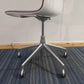 Seat base, castors and swivel leg of Arper Catifa Swivel Chair